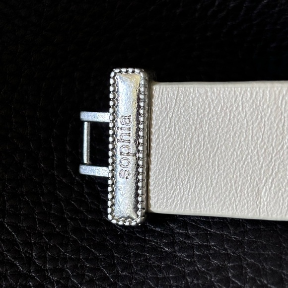 Lia Sophia Leather Strap Bracelet. - Picture 2 of 4